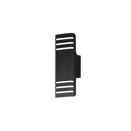 Maxim Lighting Lightray Small LED Outdoor Wall Lamp, Black 86172BK